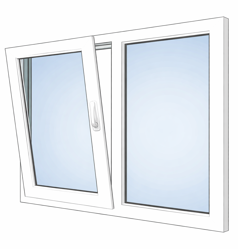 uPVC Tilt & Slide Door Frame
